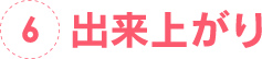 6.出来上がり